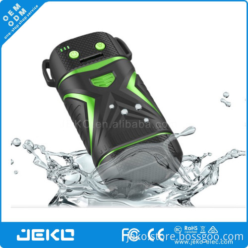 Waterproof mobile battery 5200mAh power bank with laser pointer and LED flash light